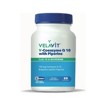 Velavit V-coenzyme Q10 With Piperine 30 Kapsül