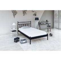 Metalia Gm 230 Lima Siyah Tek Kişilik Karyola 90X190