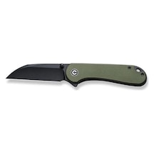 Civivi Elementum Flipper & Thumb Stud Knife Green G10 Handle Kamp Çakı Yeşil