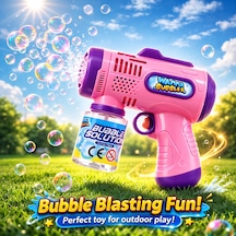 Wanna Bubbles Pilli Köpük Tabancası - Pembe