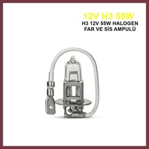 Storeşahin Trifa H3 Halojen Far Ampülü 12v 55watt Sarı Shn0720