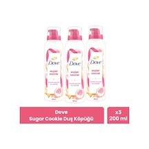 Dove Sugar Cookie Duş Köpüğü 200 Ml X 3 Adet PKT.DOVE.043 Diğer