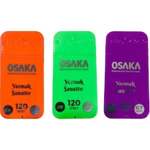 Osaka 2B 120Ad. 07Mm Versatil Kalem Ucu Neon Kutu 3'lü
