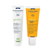 Isıs Pharma Teen Derm Az + Uveblock Drytouch Spf50 40ml + 30ml Isıs Pharma Teen Derm Az + Uveblock Drytouch Spf50 40ml + 30ml