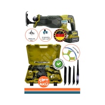 Heilber Ba01049s Alman Yellow V598 Çift Akülü Kömürsüz Yutong Tuğla Et Kemik Kesme Şarjlı Tilki Kuyruğu