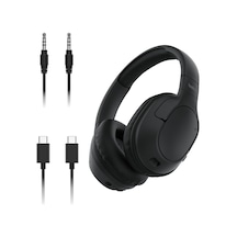 Soundform Surround Bluetooth Kulak Üstü Kulaklık, Gürültü Engelleme, Kablosuz, 60 Saat Çalma Süresi, Yumuşak Kulak Yastıkları, İphone, Galaxy, İpad, Seyahat, Ev, Ofis İçin, Siyah