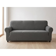 Bohem Likralı Koltuk Örtüsü Takımı 3+3+1+ 1 Yumuşak Dokulu Esnek Modern Desenli Koltuk Kılıfı