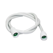 Plastik Duş Hortumu 8mm Çapında 140cm Uzunluğunda Banyo Duş Başlığı Hortumu Yedek Parça 100542 Gümüş Diğer