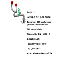 Ea 2022 Lavabo Tipi Göz Duşu