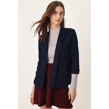Armonika Kadın Lacivert Duble Kol Ceket Arm-26k001054