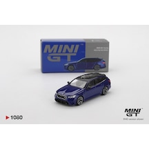 Mini Gt 1/64 Bmw M5 Touring G99 Marinabay Blue Metallic Mgt01080
