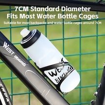 Wondernest Yp0721041 West Su Siyah Şişesi Sertifikalı Pp+silikon İçermez Ml Mekan Mat Bpa Free Fda Onaylı 620ml Yc Siyah