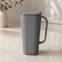 Ayrex 1700 Ml Sürahi, Sızdırmaz Kapaklı Bpa İçermez Buzdolabı Kapısına Uygun Ergonomik Saplı Soğuk Ve Sıcak Diğer