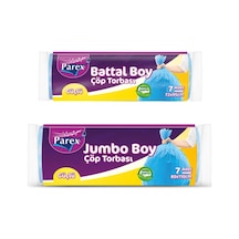 Güçlü Battal-jumbo Çöp Torbası 2 Li