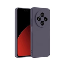 Redmi 14c Kılıf First Silikon - Mürdüm