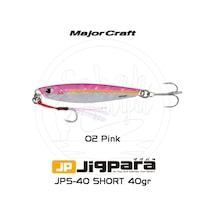Major Craft Jigpara Short Jps-40Gr 80Mm -02 Pink