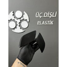Peugeout 407 Far Yıkama Kapağı Sağ Sol Set 3d Baskı Siyah 1 Set