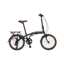 Salcano Slcn 300 V 20 jant Katlanır Bisiklet Siyah