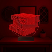 Luvivia Öğretmene Hediye Kitap Kişiye Özel 3d Lamba - Masa Gece Lambası