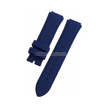 Guess Collection W0040g7 Uyumlu Lacivert Silikon Kordon