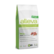Alleva Sensitive Düşük Tahıllı Kuzu Etli ve Balıklı Medium Maxi Irk Yetişkin Köpek Maması 12 KG