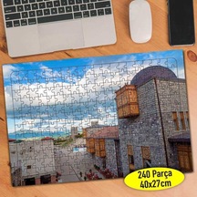 Gürcistan Rabati Kalesi Manzarası 240 Parça Puzzle Yapboz-299826