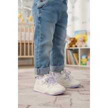 United Colors Of Benetton Lila Cırtlı Hafif Kız Çocuk Spor Ayakkabı Bnı-11411 P