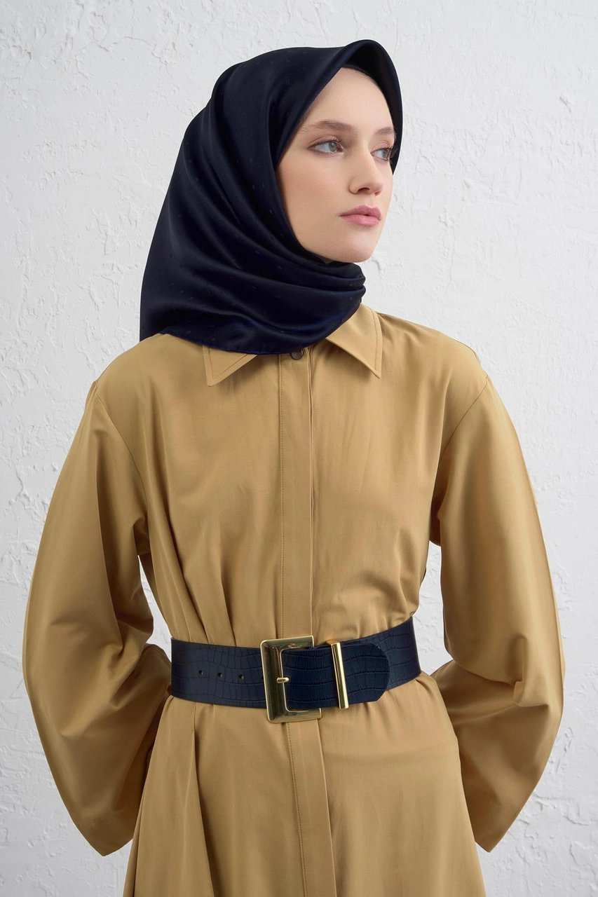 Armine Jakarlı İpek Eşarp Puantiyeli 21ka8668 2 21 Bordo