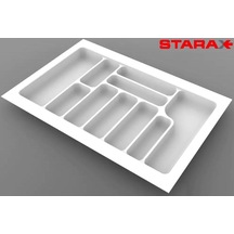 Starax Çekmece İçi Kaşıklık Beyaz En 49 CM Derinlik 49 CM