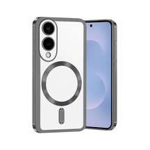 Samsung Galaxy S25 Edge Kross Magneticsafe Kapak - Titan Gri 0.2M-Çok Renkli