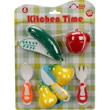 Sunman Oyuncak Little Chef Kesme Tahtalı Sebze Ve Meyve Seti 10 Parça