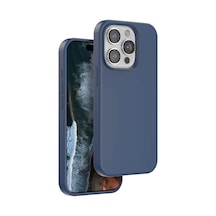 Venco Apple iPhone Uyumlu 15 Pro Max Home Magsafe Kapak - Lacivert İtdark18521