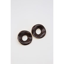 Çelik Küpe 14 K- 15572 5 Cm Çok Renkli