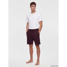 Lc Waikiki Lc Waıkıkı Mürdüm Slim Fit Erkek Şort