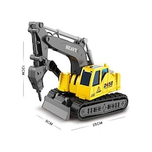 M Toys Oyuncak Işıklı Sesli İş Makinesi 2929-11756 - 8 Adet Tarı