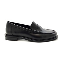 Nero Black Oxford Klasik Kadın Elsa-n252-vıtf Elisa Lanci Vıtello Seta Foderato Siyah