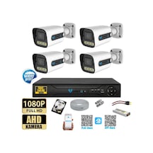 4 Kameralı-gece Gündüz Renkli 5mp Lensli 1080p Fullhd Kamera