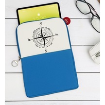 Bk Gift Pusula Tasarımlı Taşınabilir Koruyucu Tablet Kılıfı