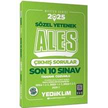 2025 Ales Master Serisi Sözel Yetenek Tamamı Çözümlü Son 10 Sı...