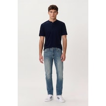 Banny Jeans Erkek Boru Paça Jean Pantolon Mavi 27