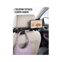 8753tknd Ayarlanabilir Araç Telefon Tutucu Ve Koltuk Başlığı Askılığı 893hmng Çok Renkli Çok Renkli