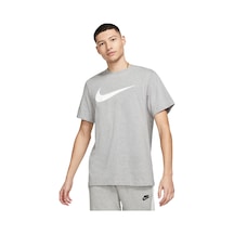 Nike M Nsw Tee Icon Swoosh Erkek Günlük Tişört Gri/beyaz Gri/beyaz