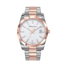 Mathey Tissot H450ra Swiss Made Çelik Kasa Çelik Kordon Metalik-rose Erkek Kol Saati
