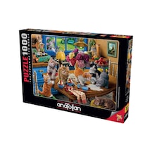 Anatolian Puzzle 1000 Parça Mutfak Kedileri 1114