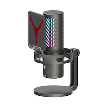 Gm7 Profesyonel Rgb Semi Pro Tak Çalıştır Usb Kablolu Vlog Canlı Yayın Stüdyo Mikrofon