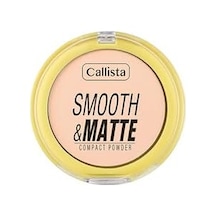 Callista Smooth & Compact Powder Mat Bitişli Toz Pudra - 32 Warm Sand