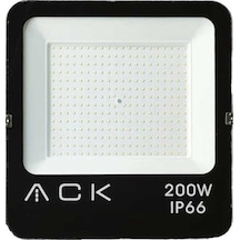 Ack AT62-19632 200W Led Projektör 6500K Beyaz