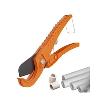 Hightower Sk5 Çelik Teflon Su Borusu Ve Isıya Dayanıklı Bahçe Makası - Turuncu Turuncu