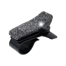 Muduan Elmas Araba Telefonu Tutucu 360 Derece Dönen Yaratıcı Araba Dashboard Mobil Tutucular Gri Vantuzlu Yok 97h7x9