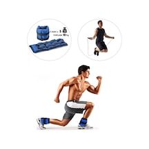Spor Byfit 5 Kg x 2 Adet Mavi El veya Ayak Bileği Ağırlığı Mavi